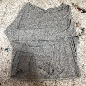 Size small grey/tan sweater